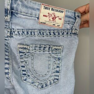 True Religion Jennie Curvy Super T Mid-Rise Skinny Jean Vintage Wash 26